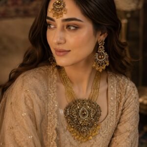 Royal Kundan Bridal Necklace Set